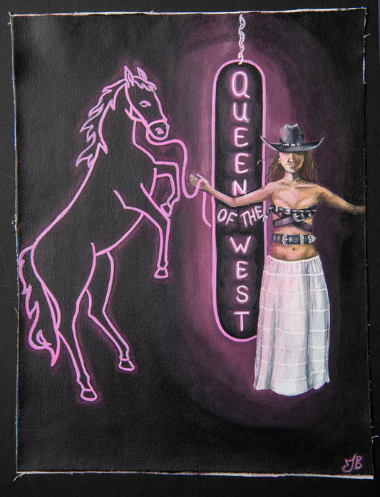"Queen of the West" Original Painting